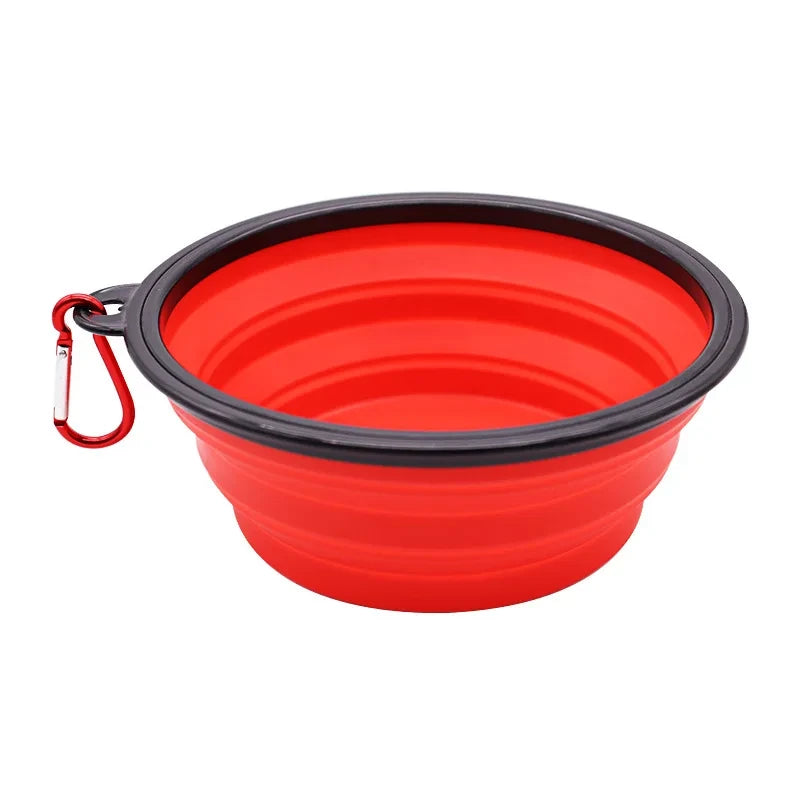 Portable Folding Silicone Pet Feeder