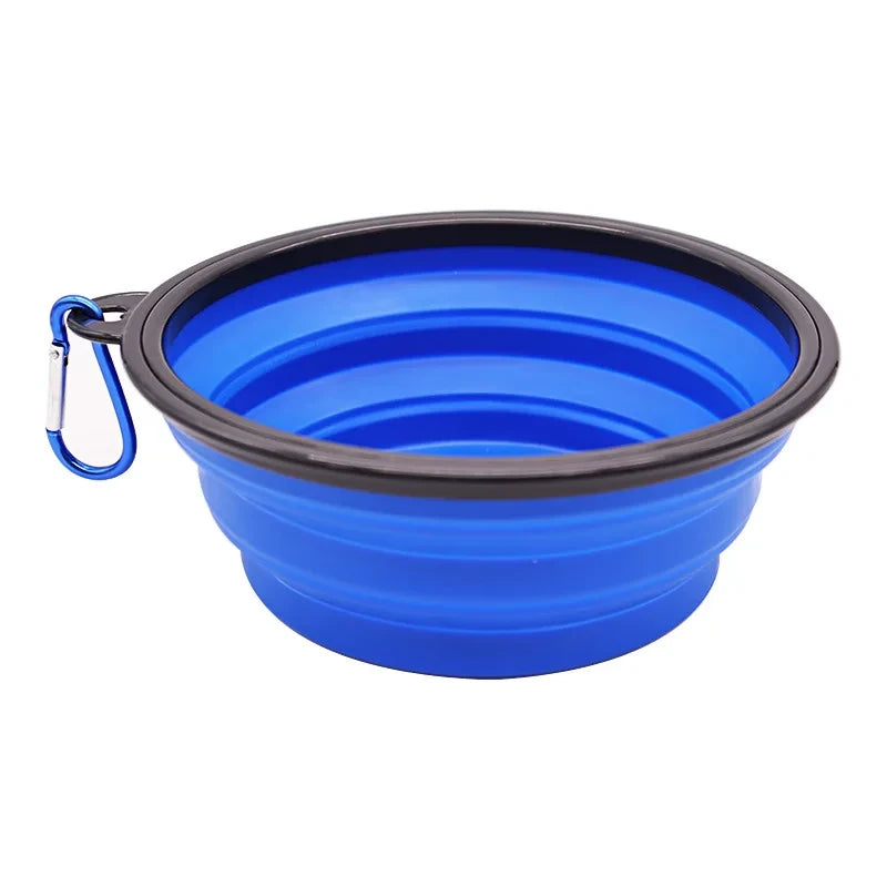 Portable Folding Silicone Pet Feeder