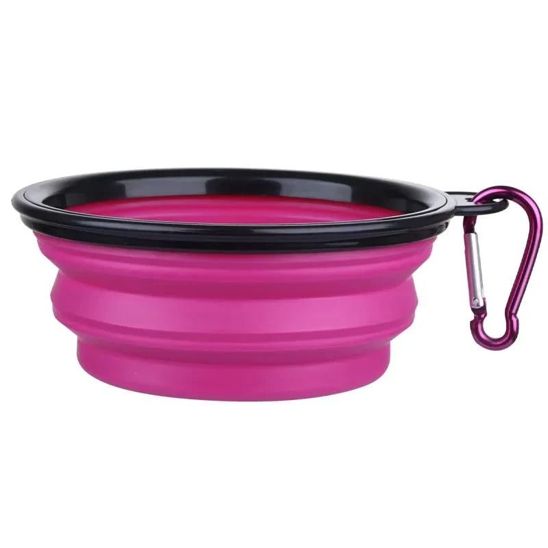 Portable Folding Silicone Pet Feeder