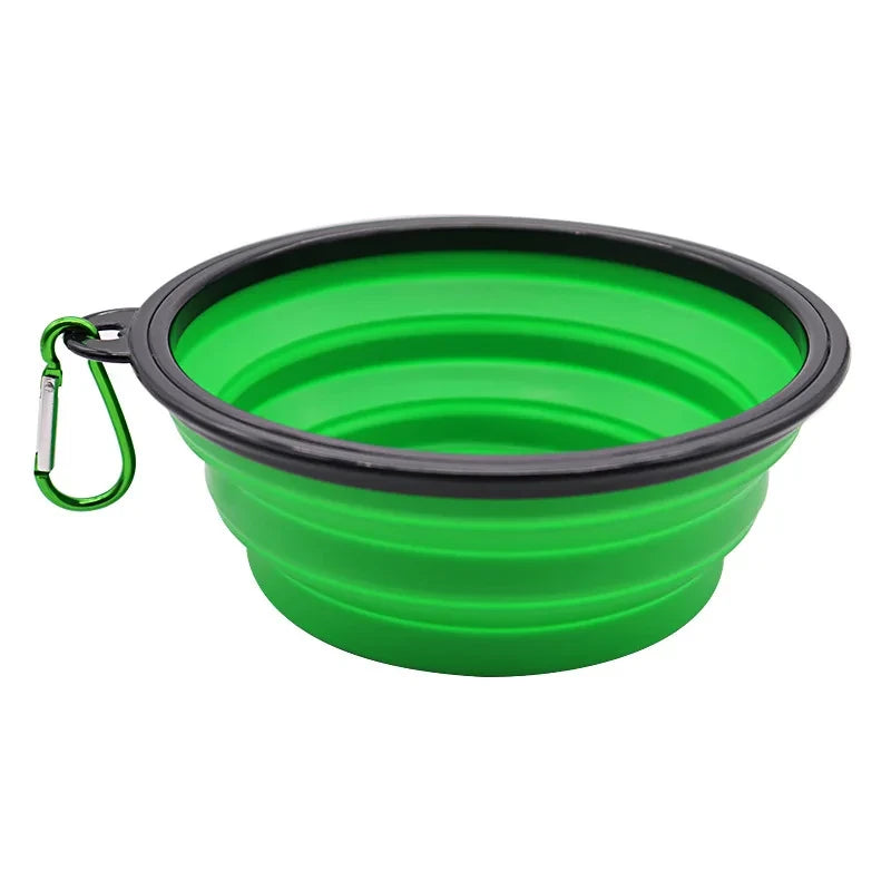 Portable Folding Silicone Pet Feeder