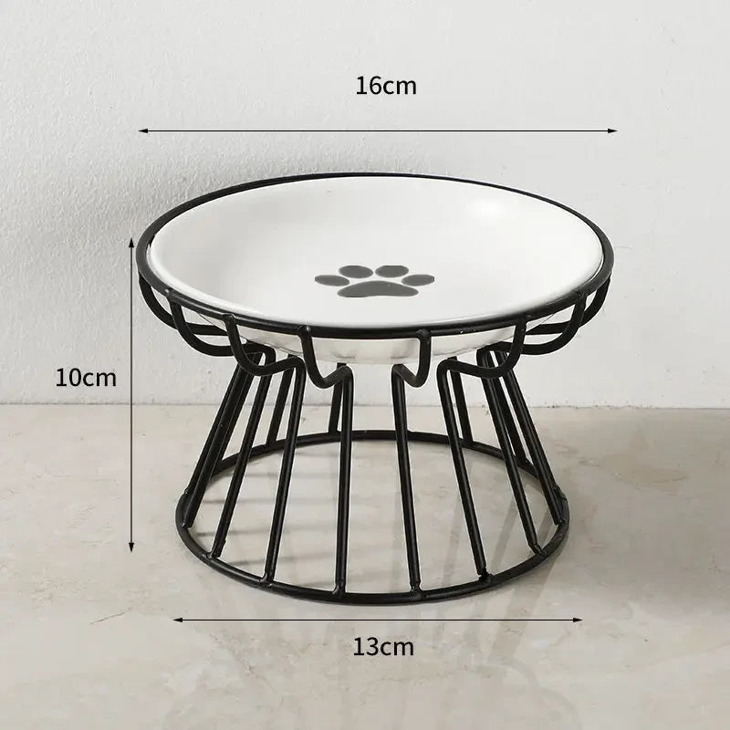 Elevated Ceramic Pet Feeder