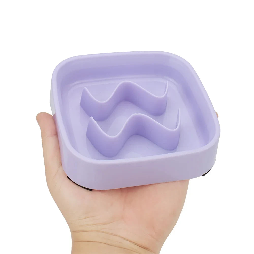 Anti-Choke Slow Feeder Pet Bowl